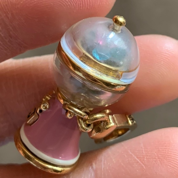 Retired Rare Juicy Couture Bubble Delight Pink Candy Gumball Machine Retro Charm - Picture 7 of 10